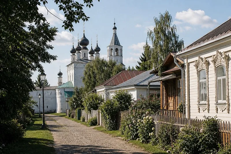 Улица города Золотого кольца